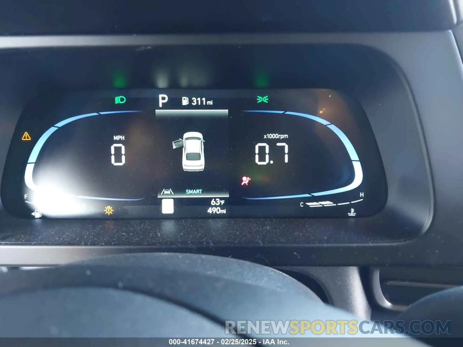 7 fotografías del automóvil dañado KMHLM4DG9SU869378 HYUNDAI ELANTRA 2025