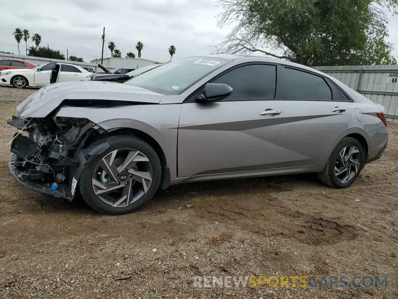 1 fotografías del automóvil dañado KMHLM4DG9SU881448 HYUNDAI ELANTRA 2025