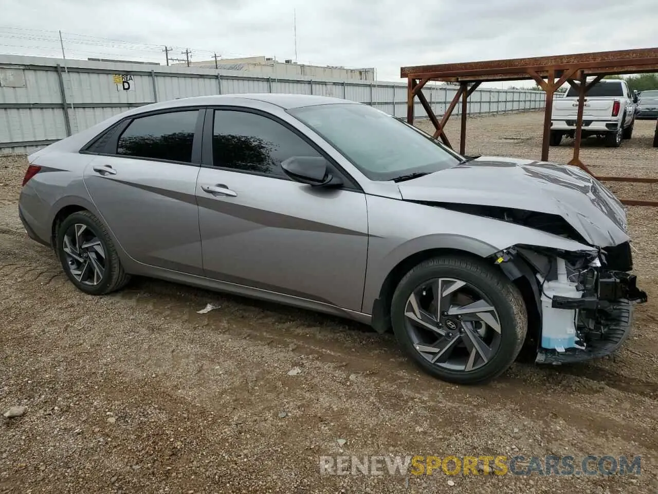 4 fotografías del automóvil dañado KMHLM4DG9SU881448 HYUNDAI ELANTRA 2025