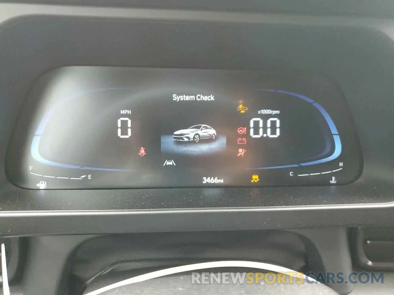 9 fotografías del automóvil dañado KMHLM4DG9SU881448 HYUNDAI ELANTRA 2025