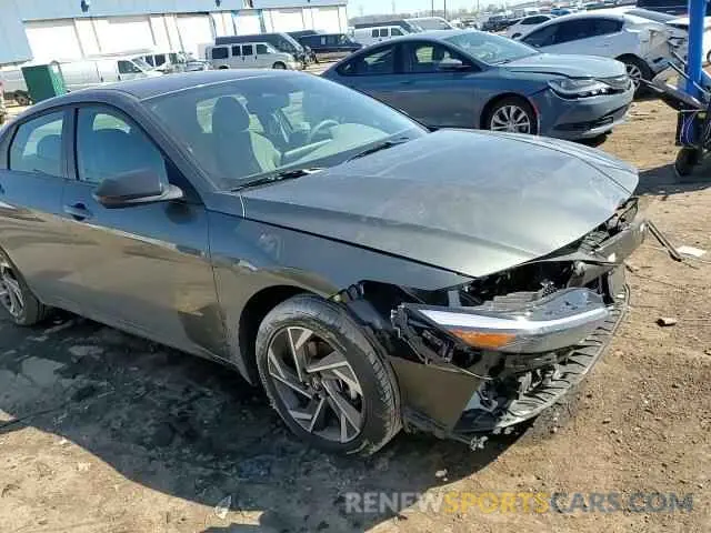 11 fotografías del automóvil dañado KMHLM4DG9SU959646 HYUNDAI ELANTRA 2025