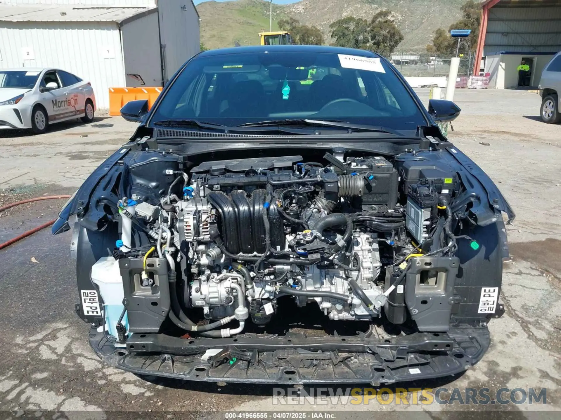 13 fotografías del automóvil dañado KMHLM4DG9SU975670 HYUNDAI ELANTRA 2025