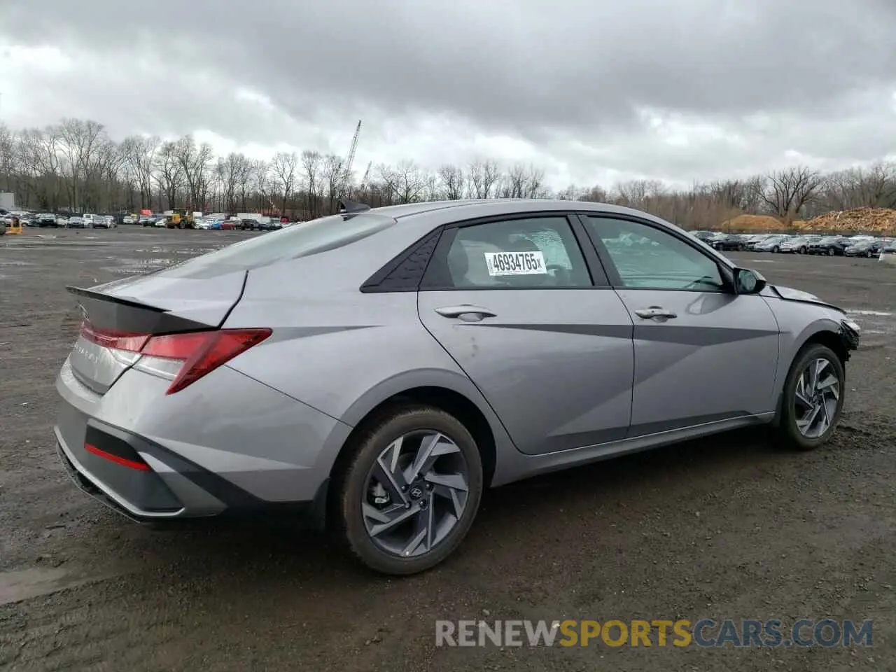 3 fotografías del automóvil dañado KMHLM4DGXSU885735 HYUNDAI ELANTRA 2025