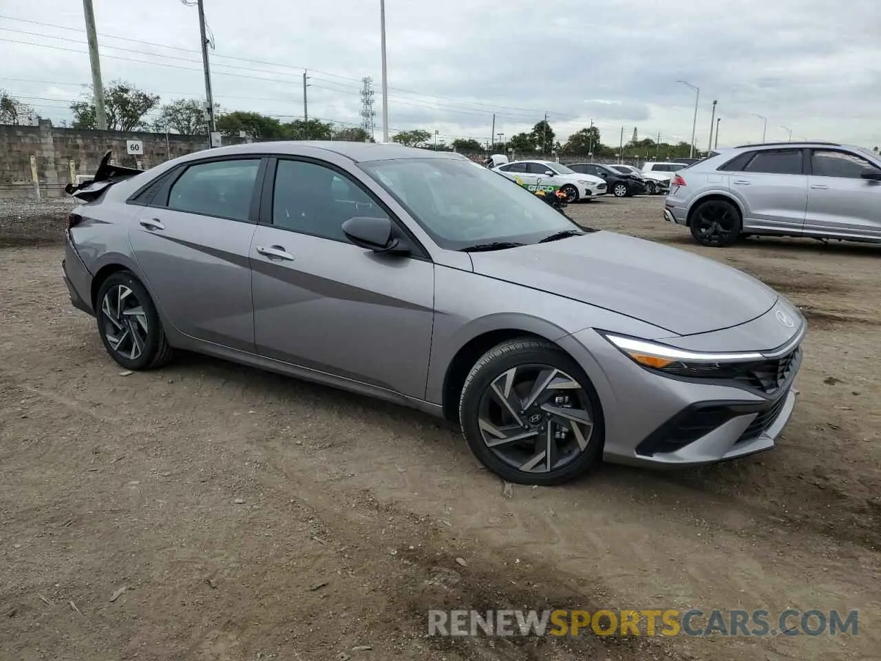 4 fotografías del automóvil dañado KMHLM4DGXSU893186 HYUNDAI ELANTRA 2025