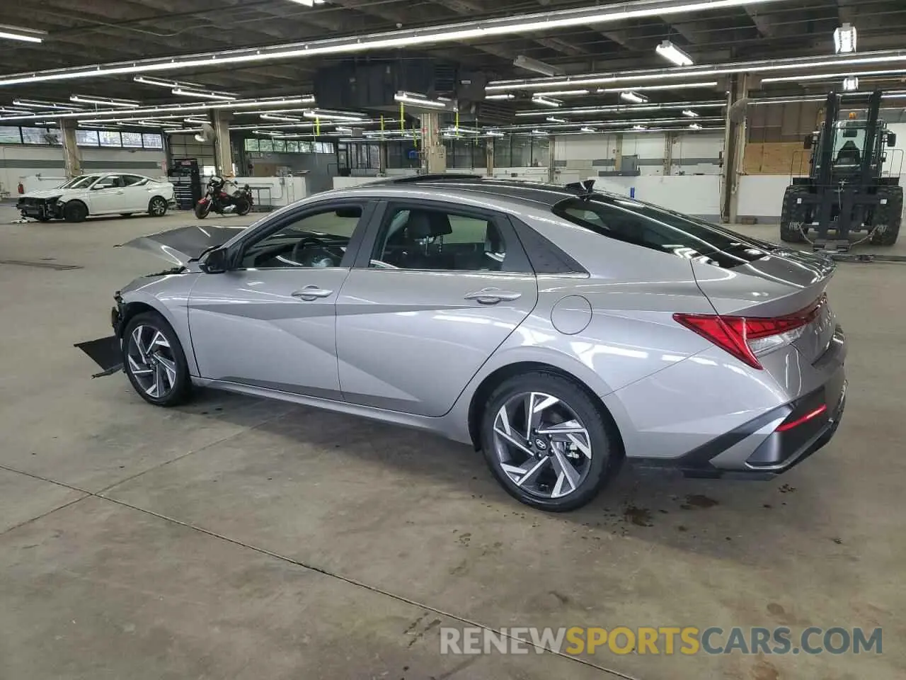 2 fotografías del automóvil dañado KMHLN4DJ1SU127064 HYUNDAI ELANTRA 2025