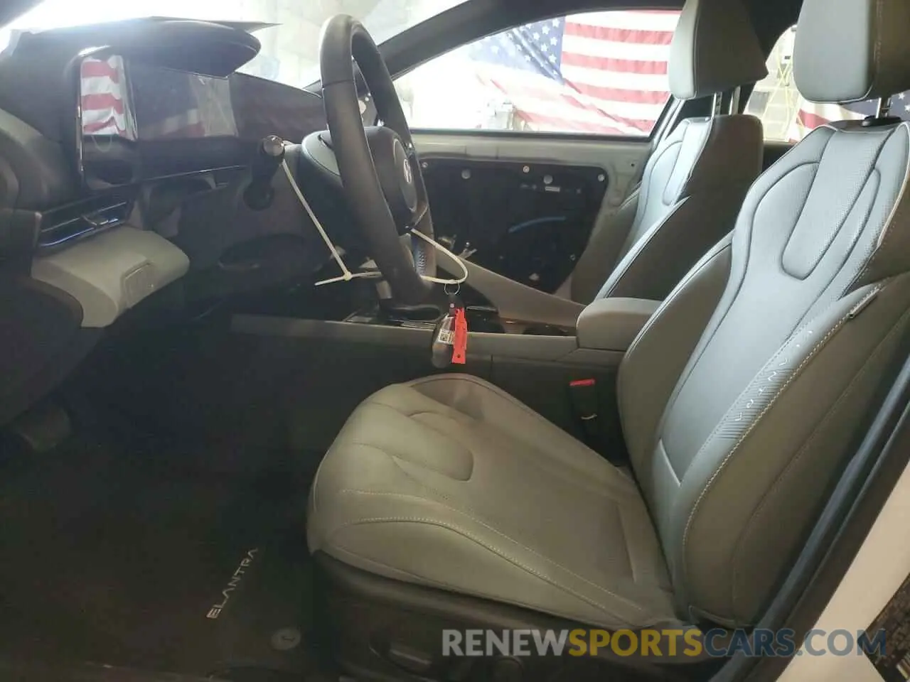 7 fotografías del automóvil dañado KMHLN4DJ4SU125373 HYUNDAI ELANTRA 2025