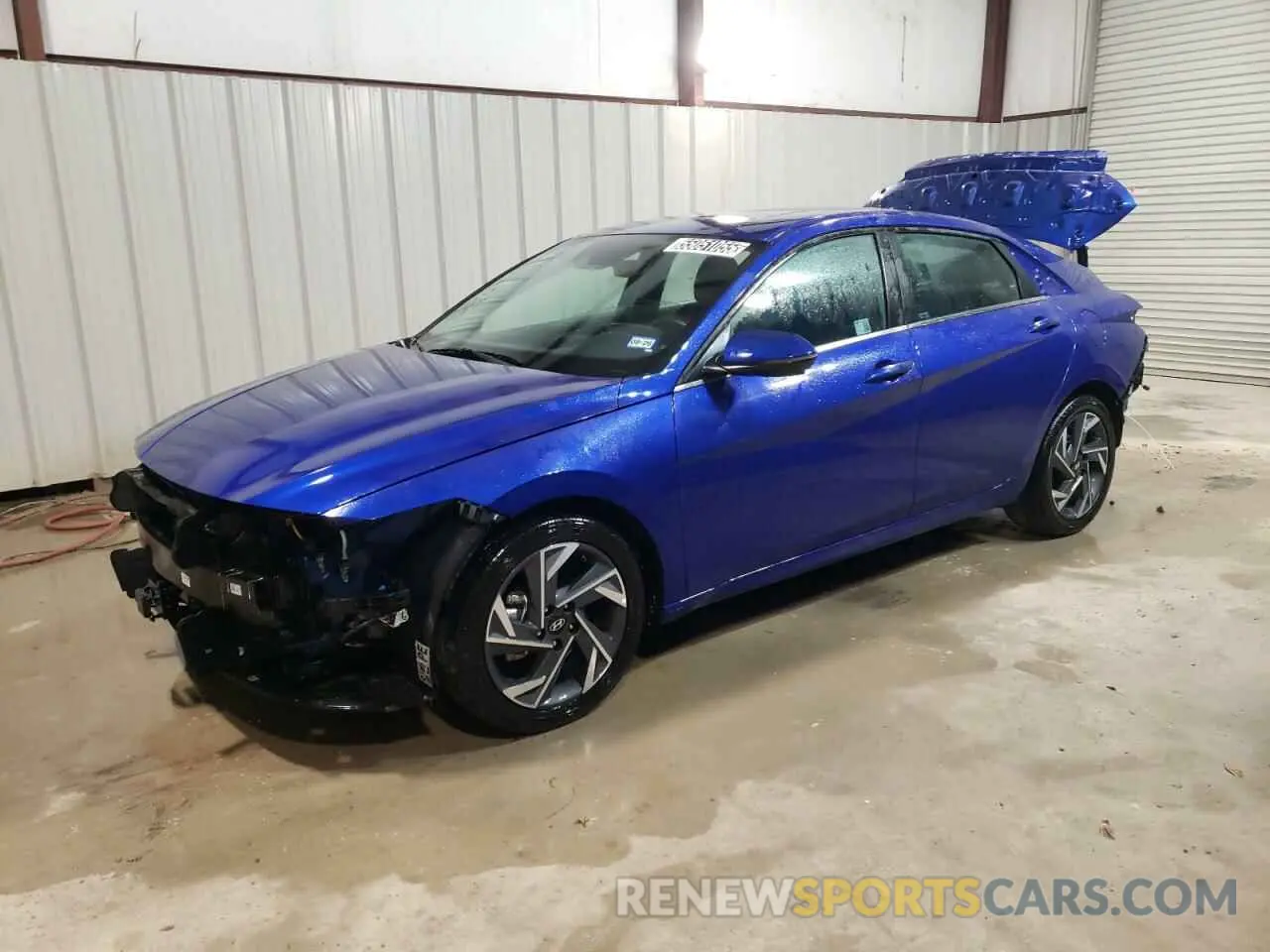1 fotografías del automóvil dañado KMHLN4DJ5SU127441 HYUNDAI ELANTRA 2025
