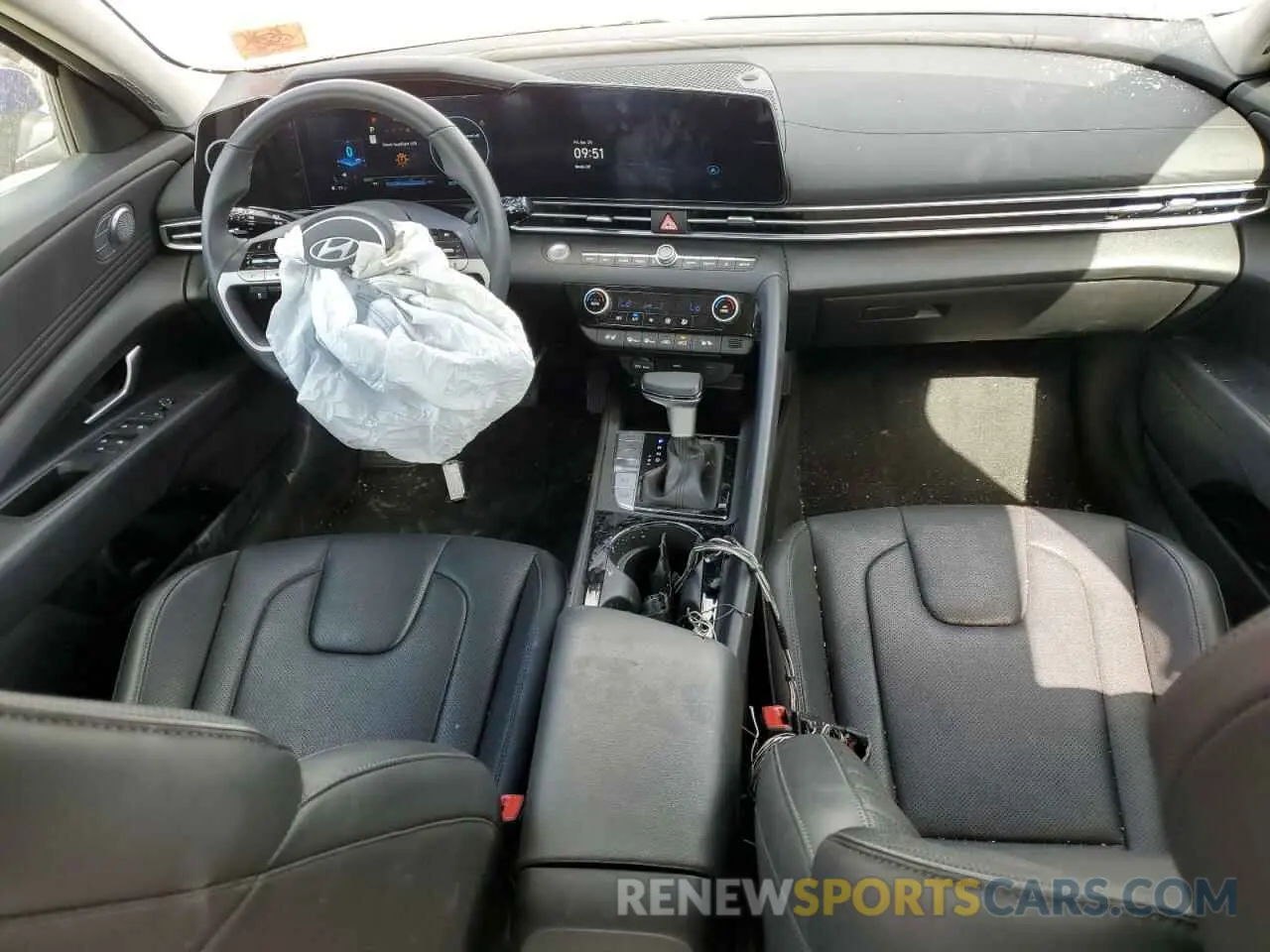 8 fotografías del automóvil dañado KMHLN4DJ9SU121786 HYUNDAI ELANTRA 2025