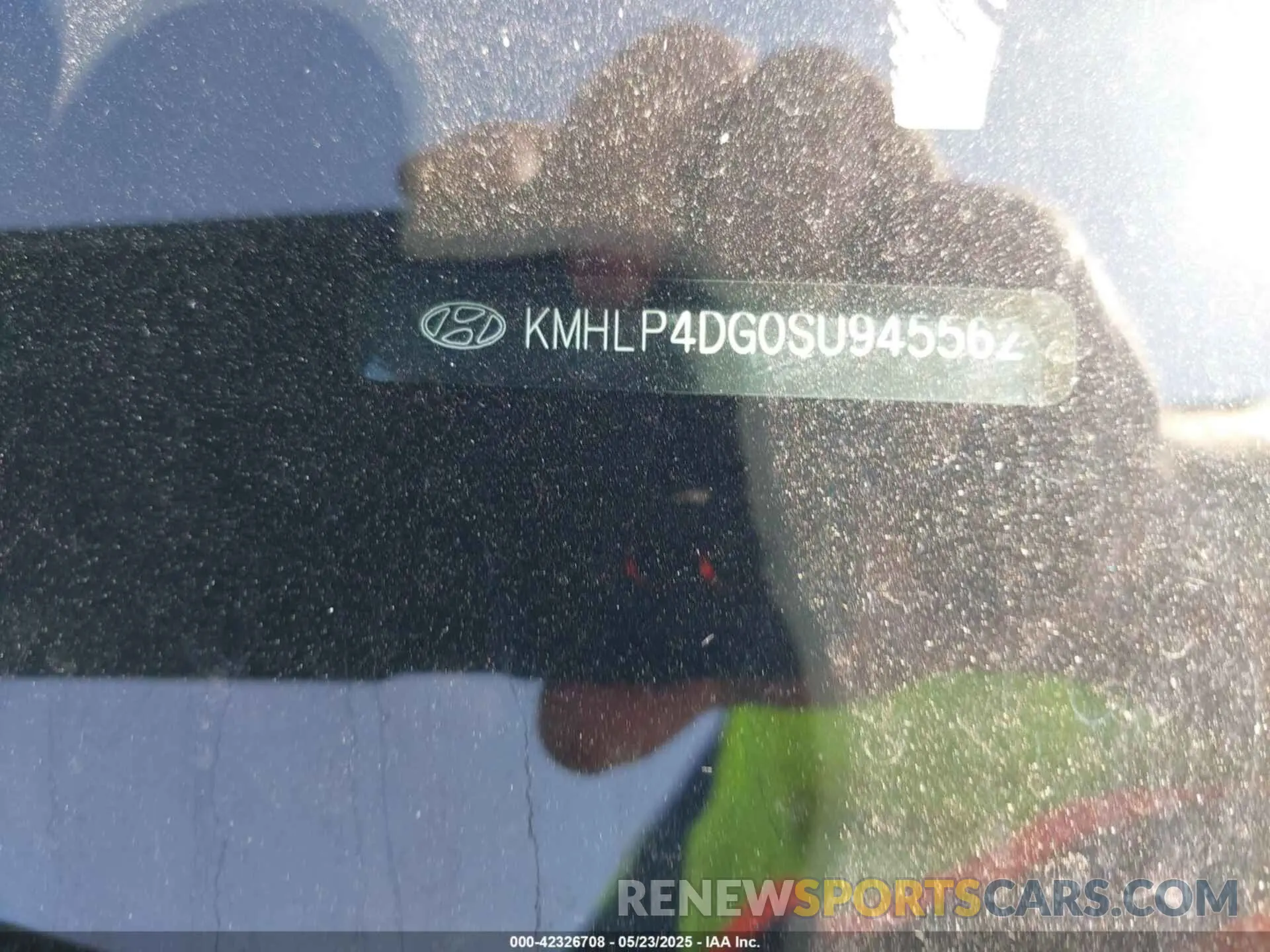 9 fotografías del automóvil dañado KMHLP4DG0SU945562 HYUNDAI ELANTRA 2025