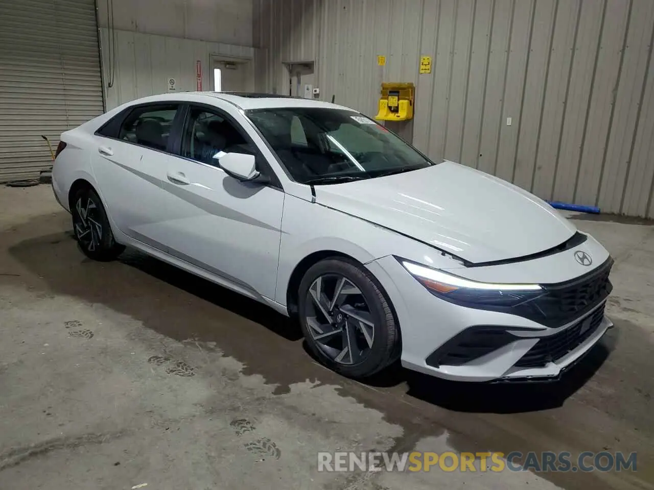 4 fotografías del automóvil dañado KMHLP4DG3SU908375 HYUNDAI ELANTRA 2025