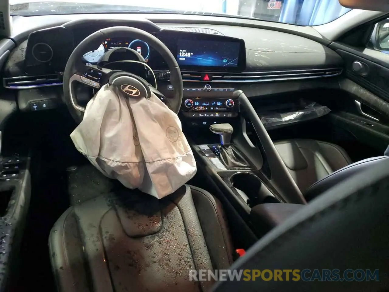 8 fotografías del automóvil dañado KMHLP4DG3SU908375 HYUNDAI ELANTRA 2025