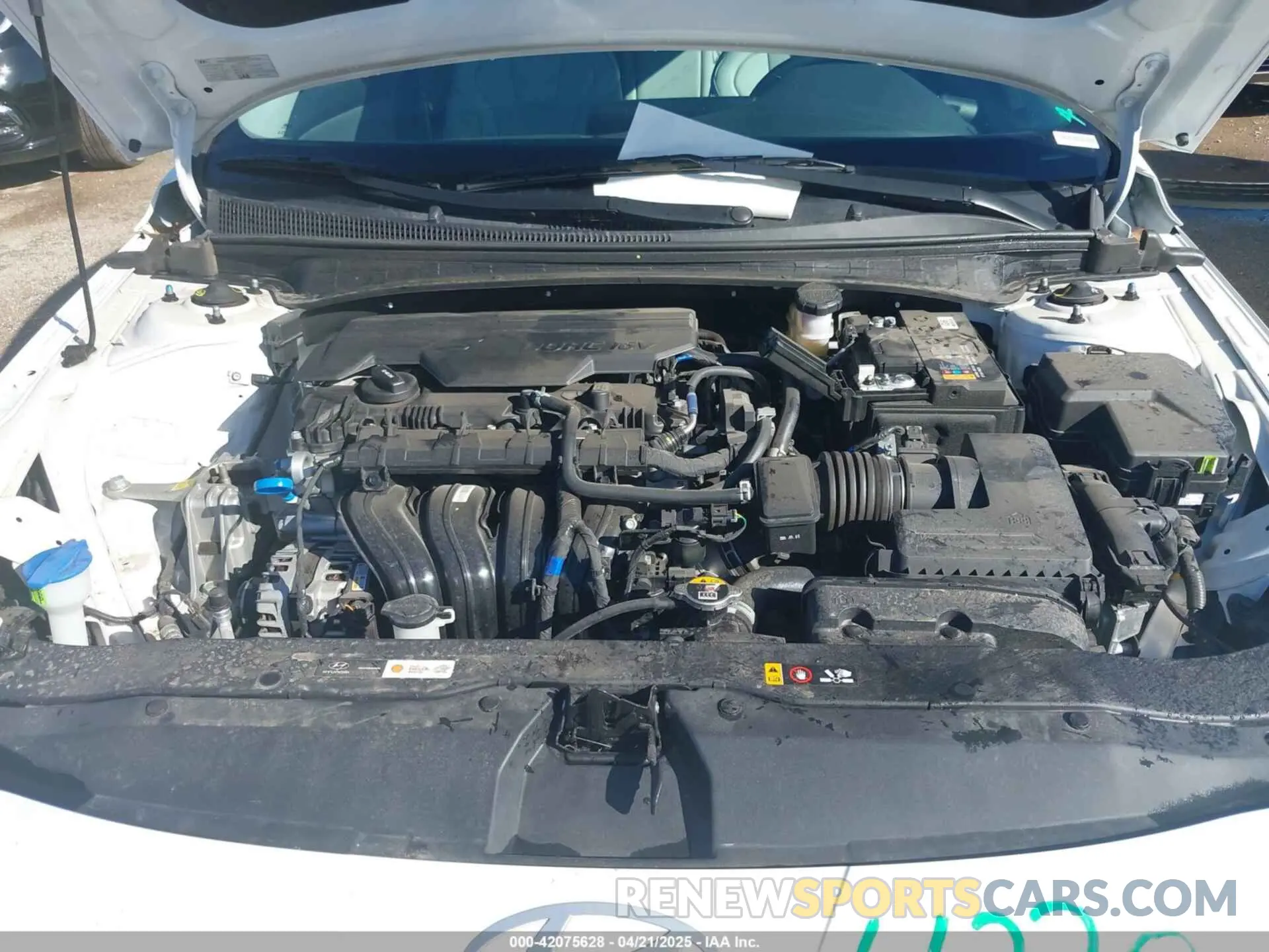 10 fotografías del automóvil dañado KMHLP4DG5SU894270 HYUNDAI ELANTRA 2025