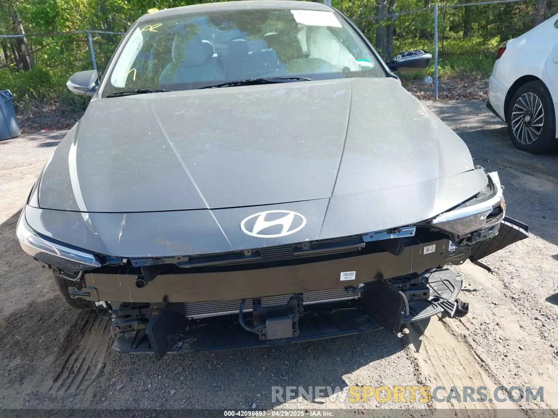 11 fotografías del automóvil dañado KMHLP4DG6SU957604 HYUNDAI ELANTRA 2025