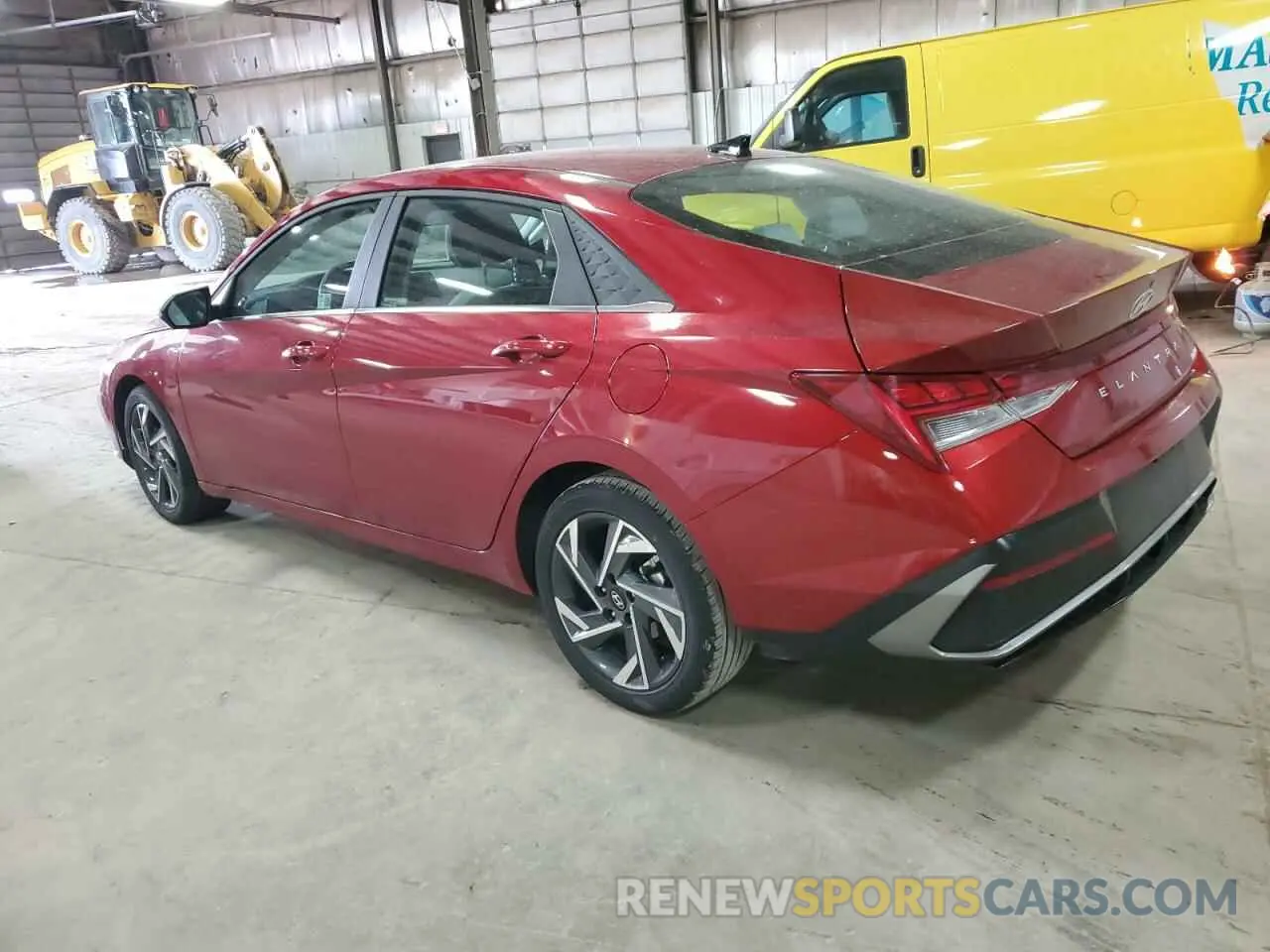 2 fotografías del automóvil dañado KMHLP4DG8SU874921 HYUNDAI ELANTRA 2025