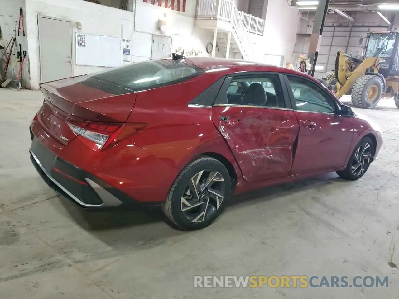 3 fotografías del automóvil dañado KMHLP4DG8SU874921 HYUNDAI ELANTRA 2025