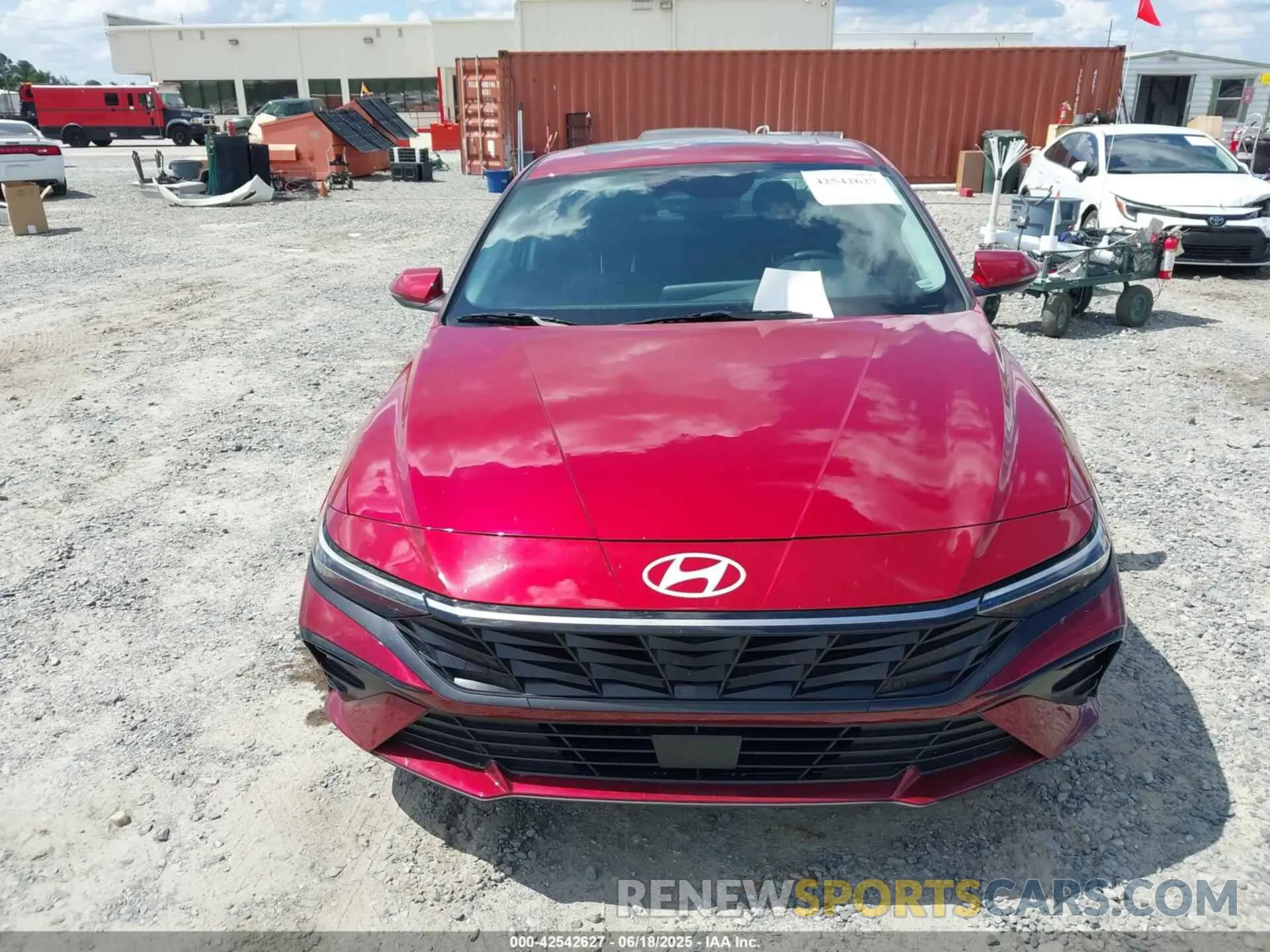 12 fotografías del automóvil dañado KMHLP4DG8SU884784 HYUNDAI ELANTRA 2025