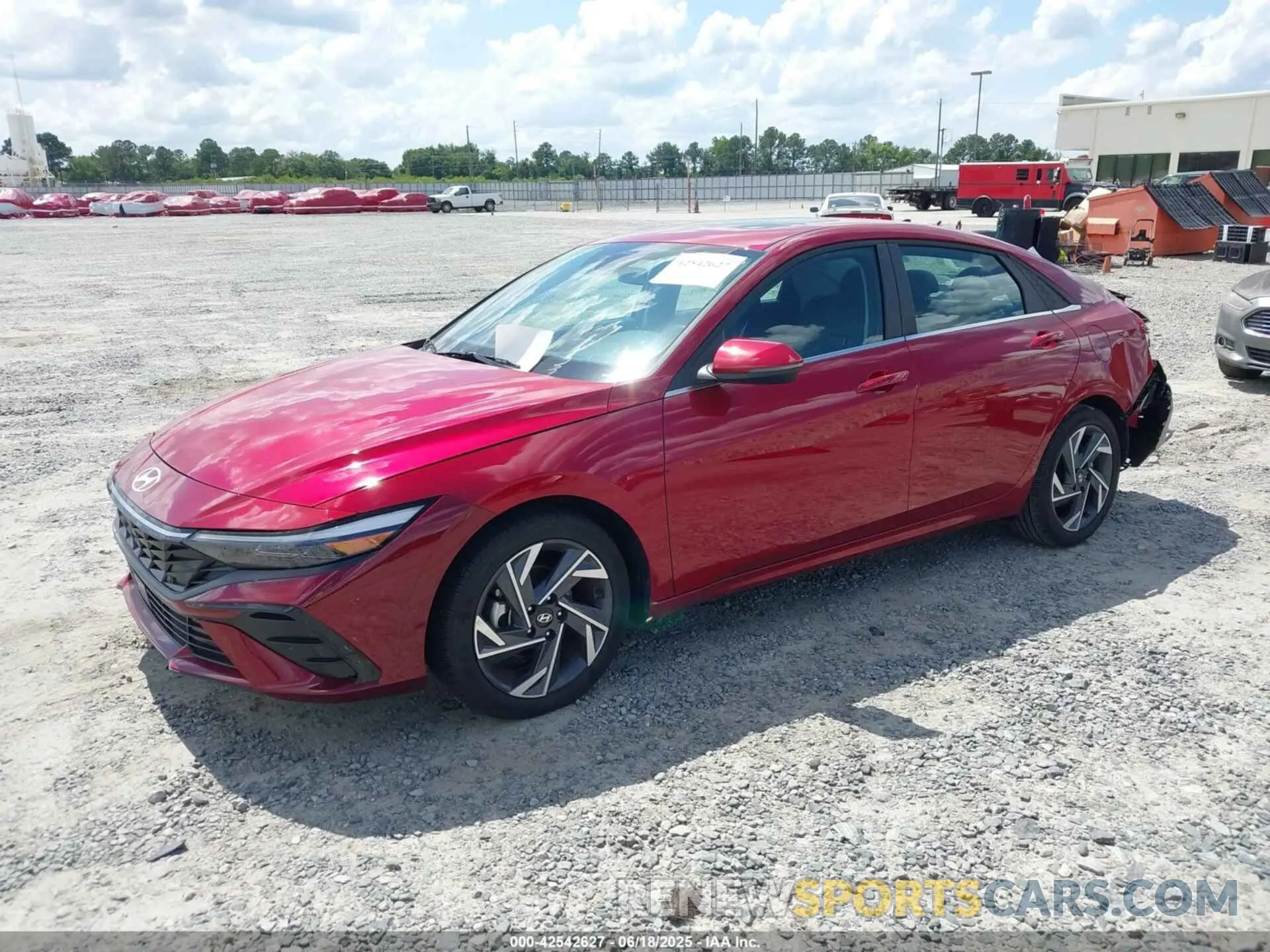 2 fotografías del automóvil dañado KMHLP4DG8SU884784 HYUNDAI ELANTRA 2025