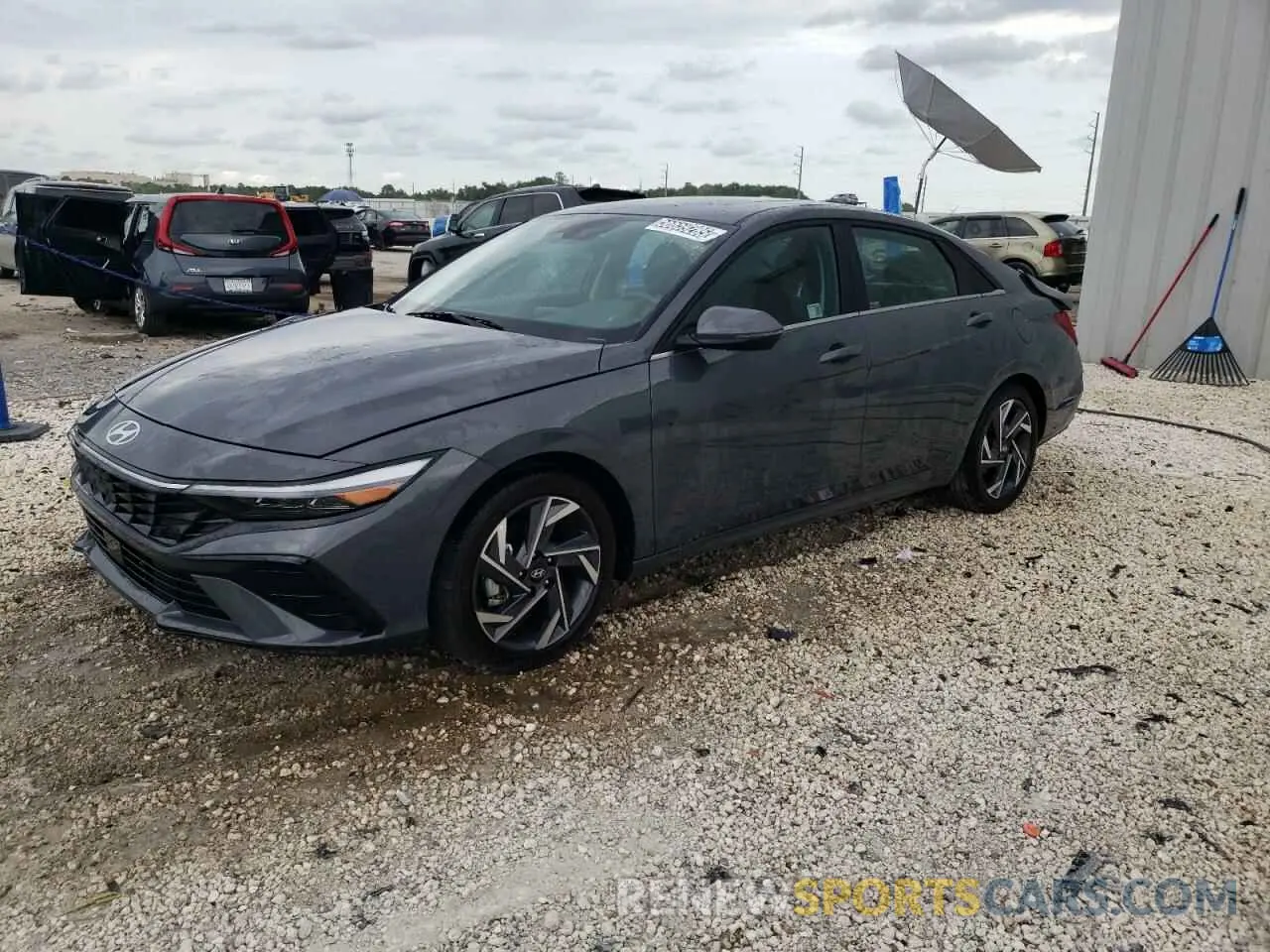 1 fotografías del automóvil dañado KMHLP4DGXSU864181 HYUNDAI ELANTRA 2025