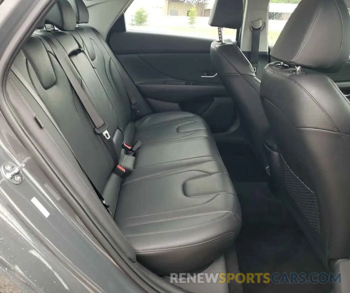 10 fotografías del automóvil dañado KMHLP4DGXSU864181 HYUNDAI ELANTRA 2025