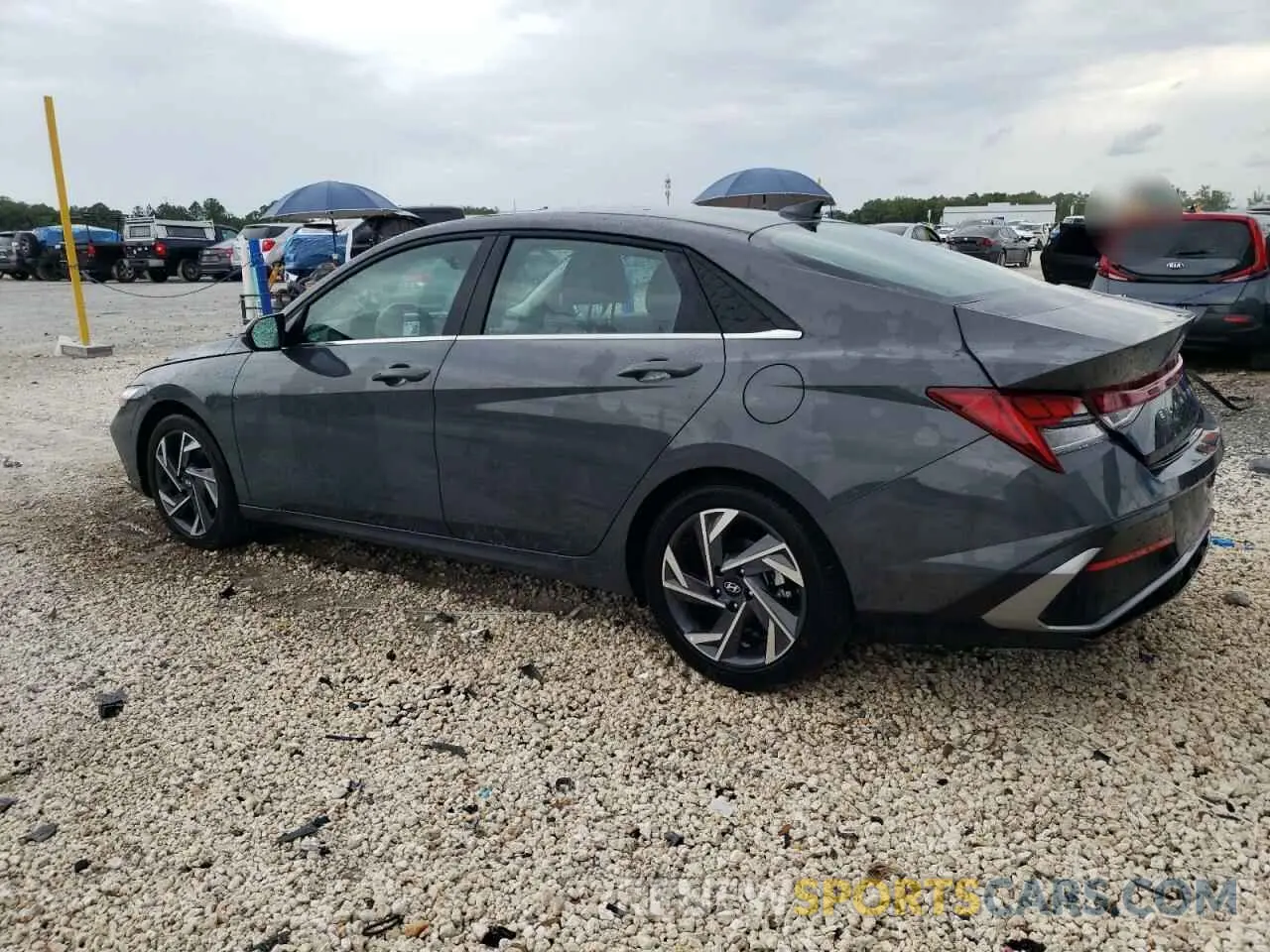 2 fotografías del automóvil dañado KMHLP4DGXSU864181 HYUNDAI ELANTRA 2025