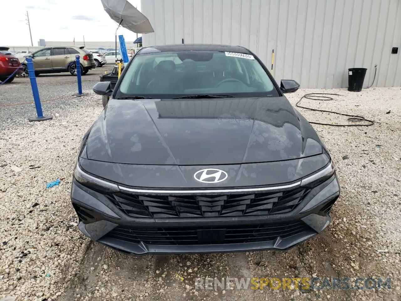 5 fotografías del automóvil dañado KMHLP4DGXSU864181 HYUNDAI ELANTRA 2025