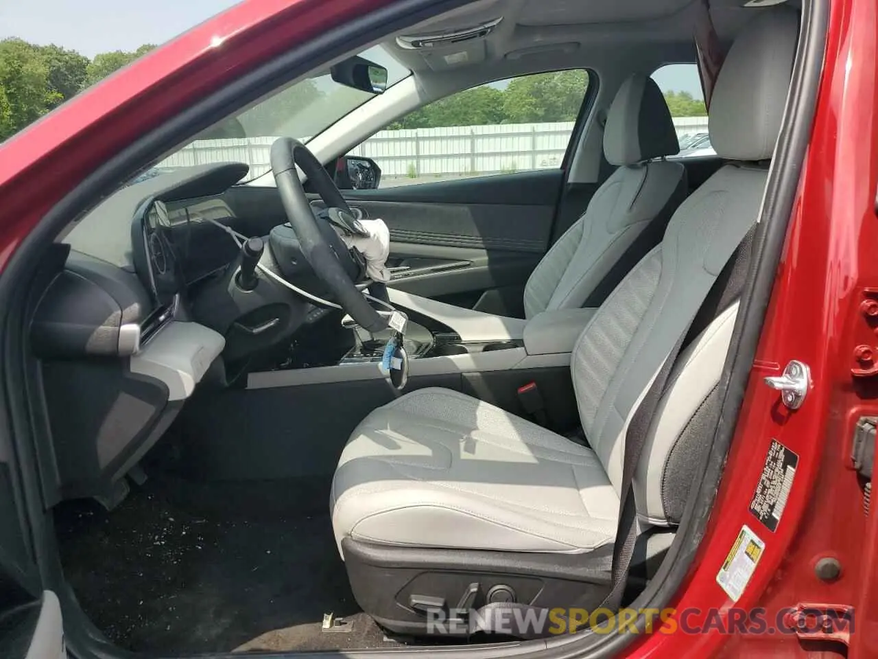7 fotografías del automóvil dañado KMHLP4DGXSU891168 HYUNDAI ELANTRA 2025