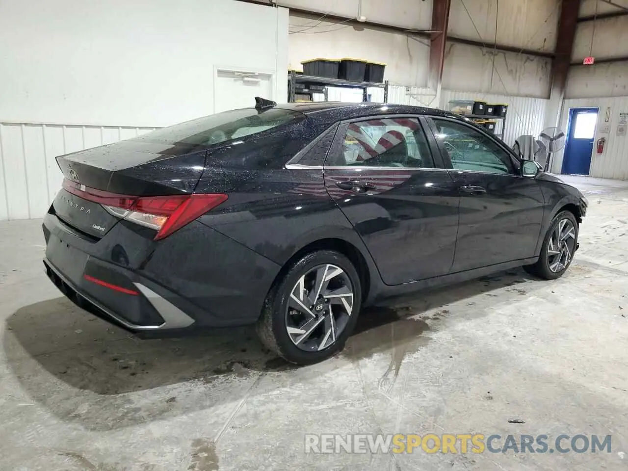 3 fotografías del automóvil dañado KMHLP4DGXSU894006 HYUNDAI ELANTRA 2025