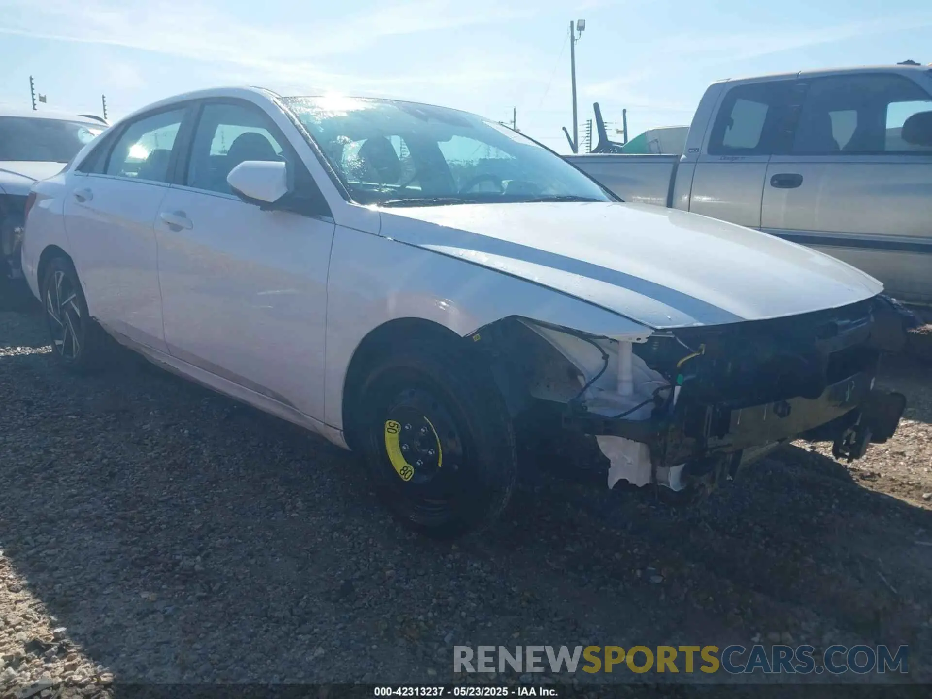 1 fotografías del automóvil dañado KMHLP4DGXSU959372 HYUNDAI ELANTRA 2025