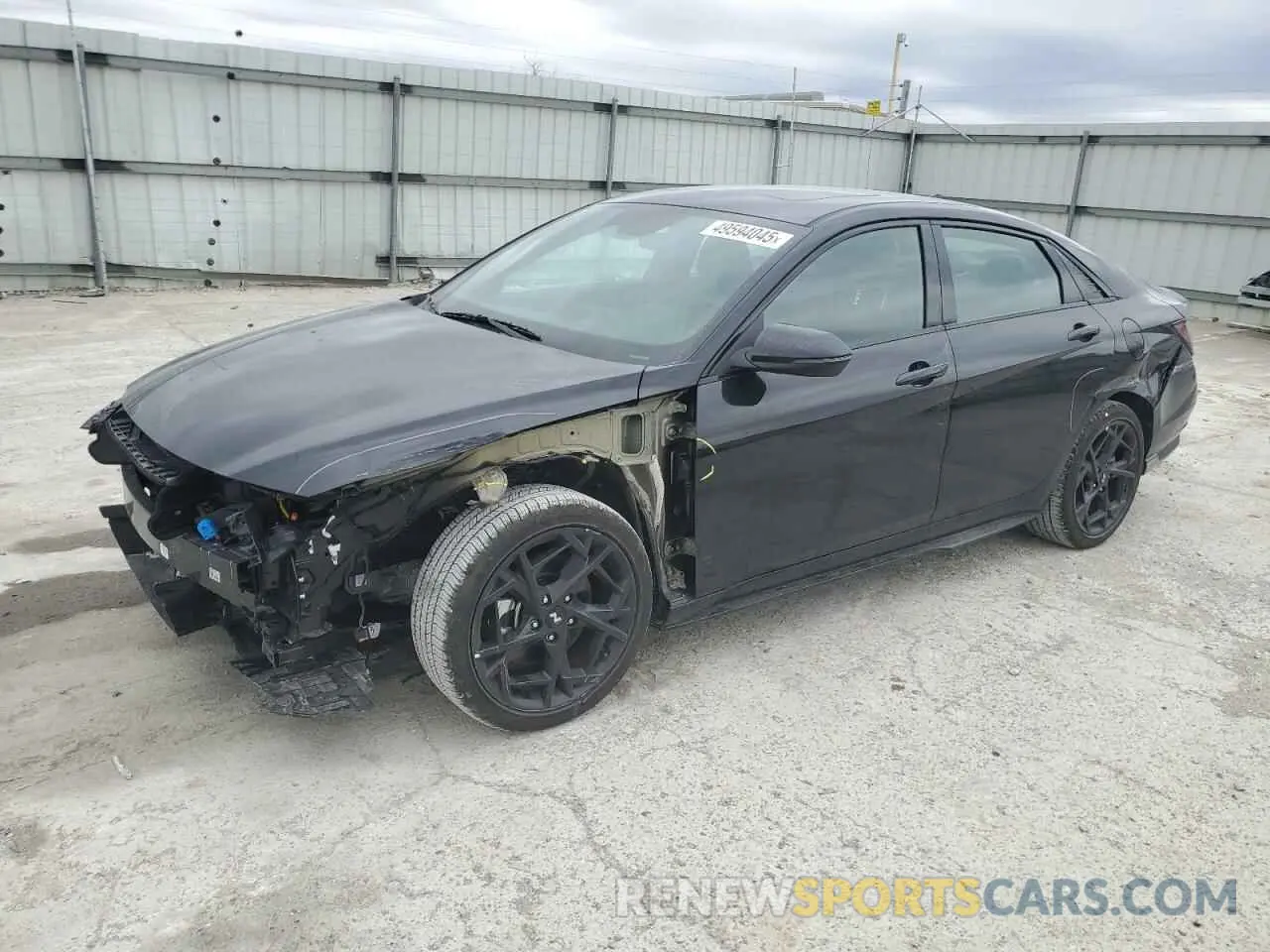 1 fotografías del automóvil dañado KMHLR4DF5SU872495 HYUNDAI ELANTRA 2025