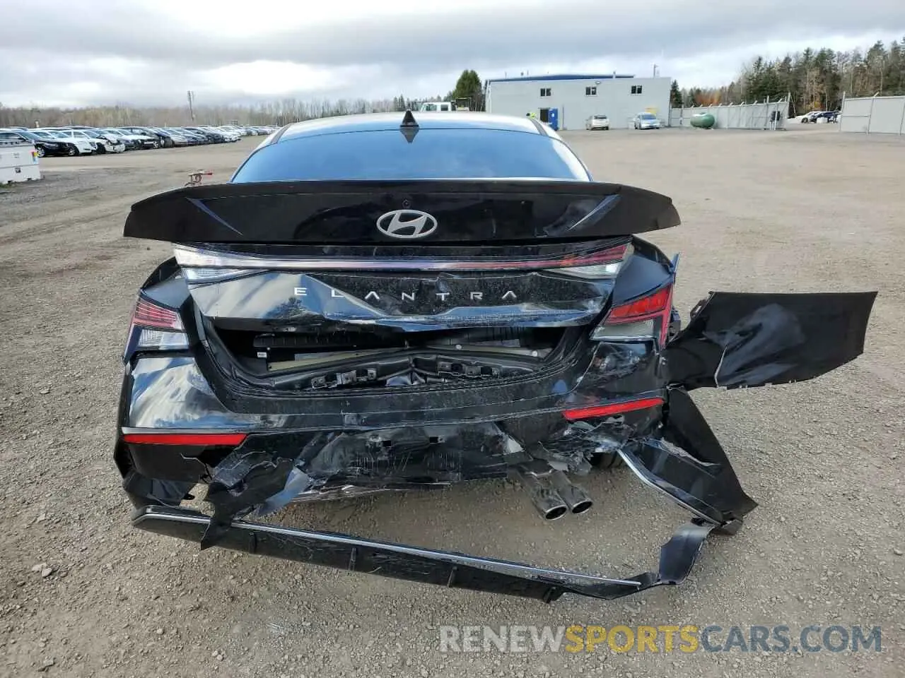 6 fotografías del automóvil dañado KMHLR4DF7SU854676 HYUNDAI ELANTRA 2025