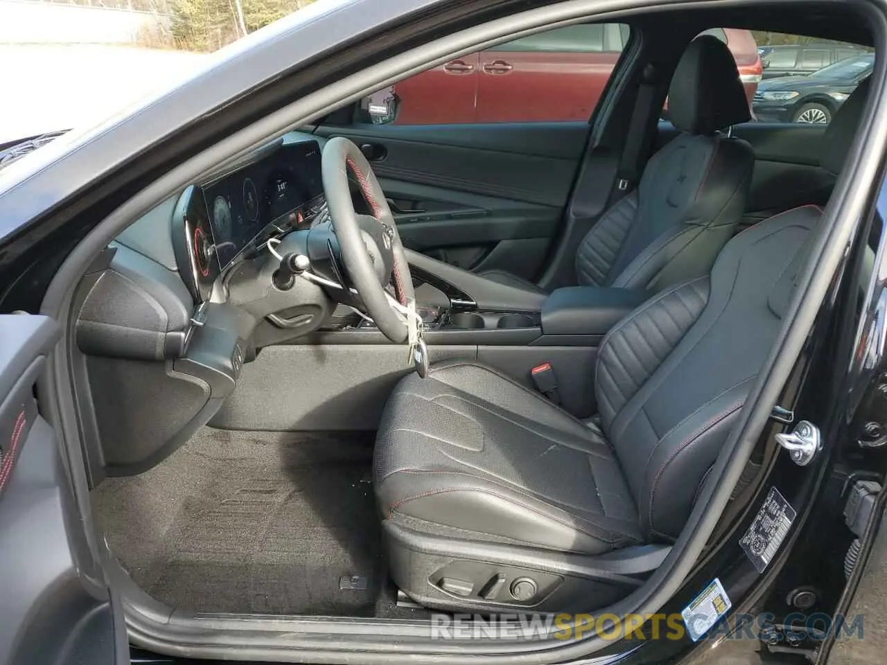 7 fotografías del automóvil dañado KMHLR4DF7SU854676 HYUNDAI ELANTRA 2025