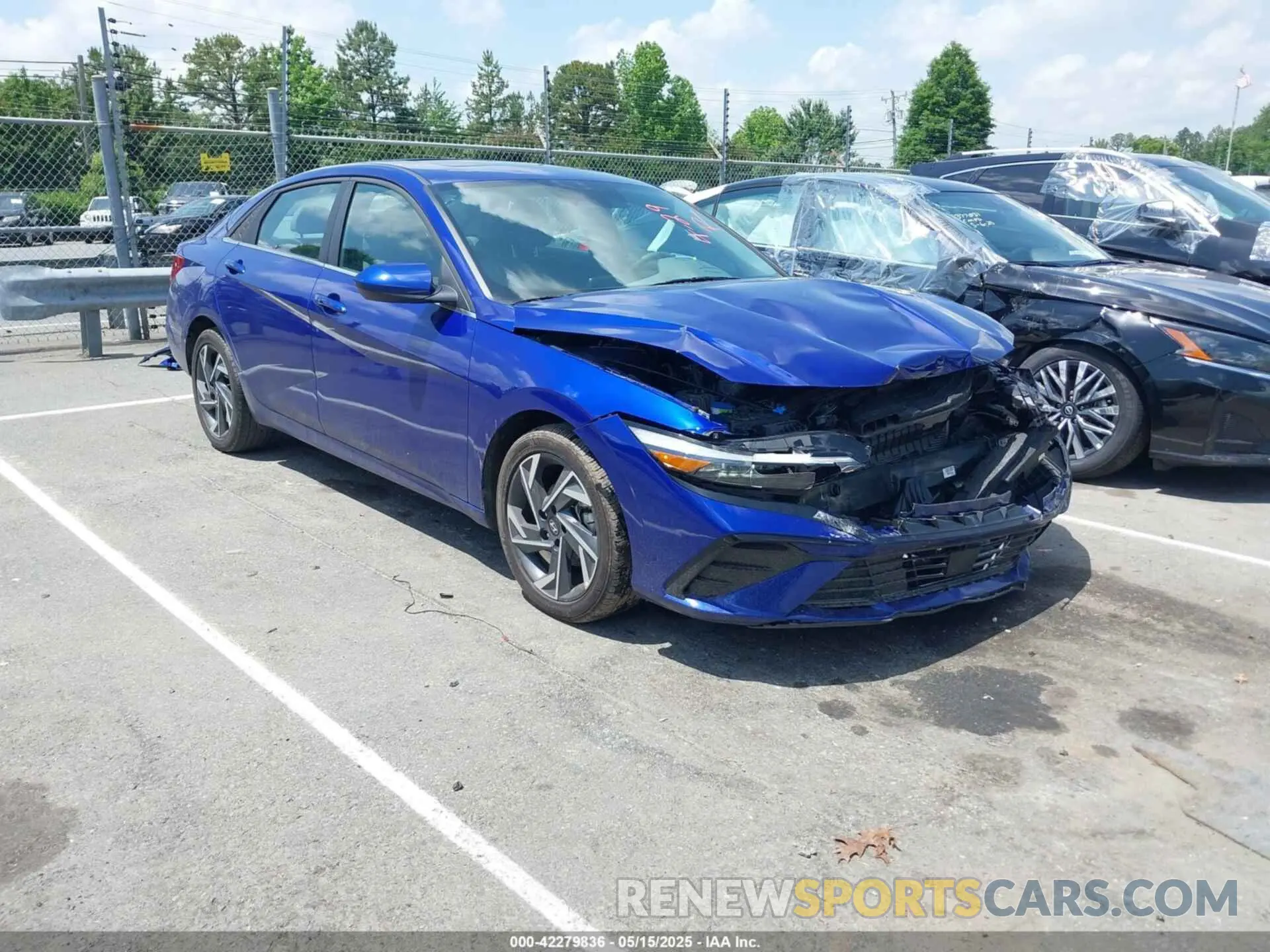 1 fotografías del automóvil dañado KMHLS4DG0SU856413 HYUNDAI ELANTRA 2025