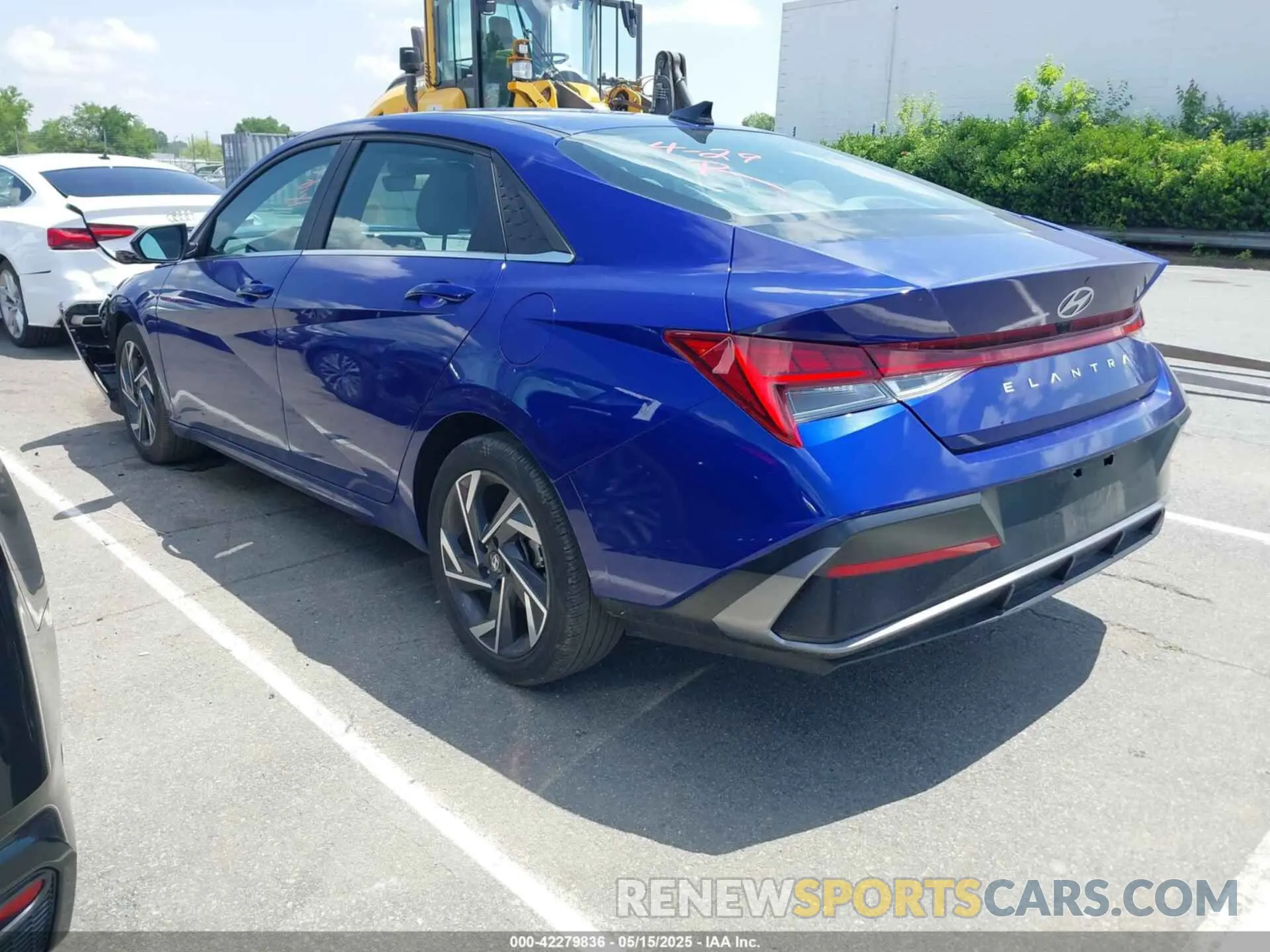 3 fotografías del automóvil dañado KMHLS4DG0SU856413 HYUNDAI ELANTRA 2025