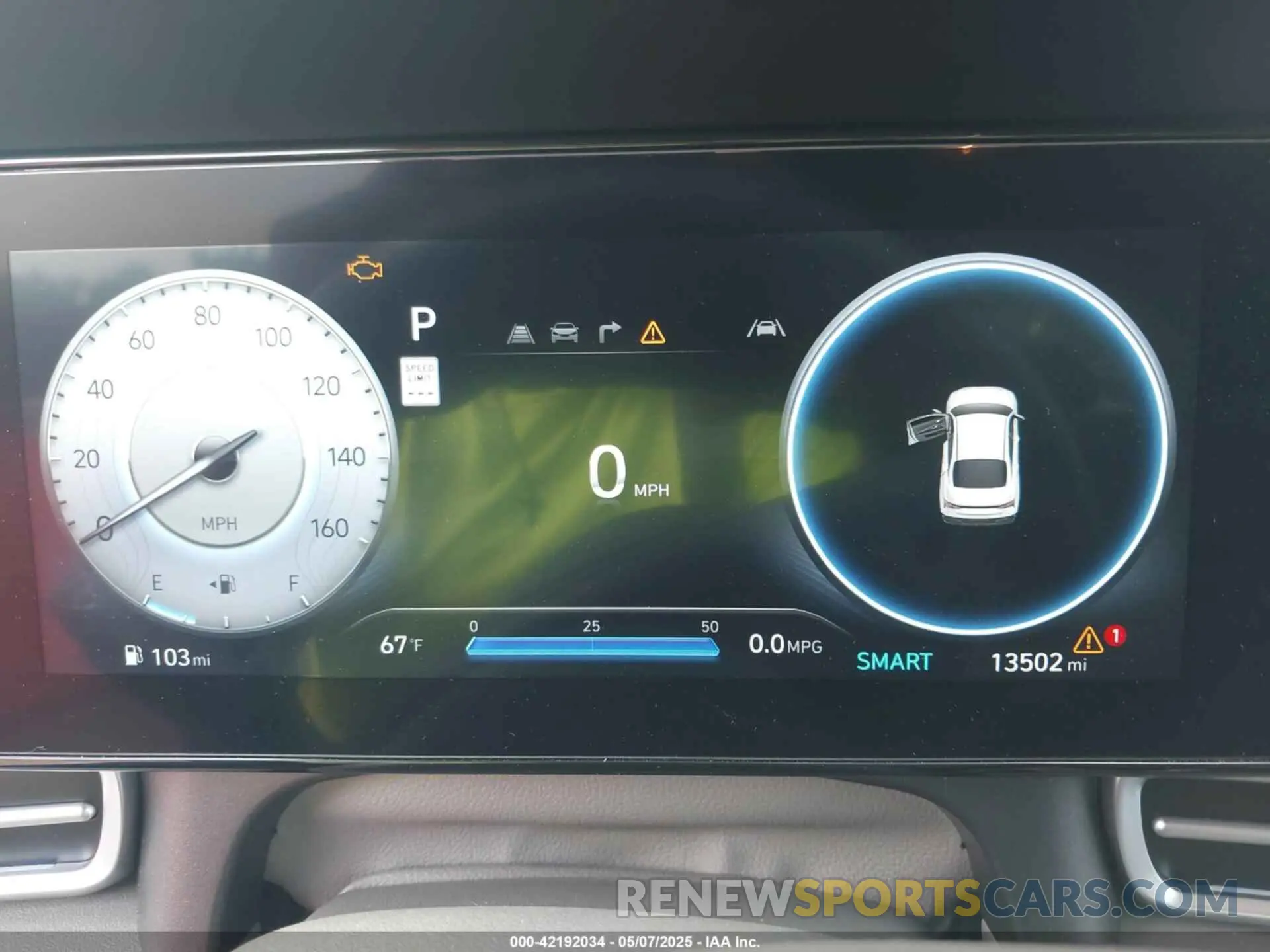 7 fotografías del automóvil dañado KMHLS4DG0SU880288 HYUNDAI ELANTRA 2025