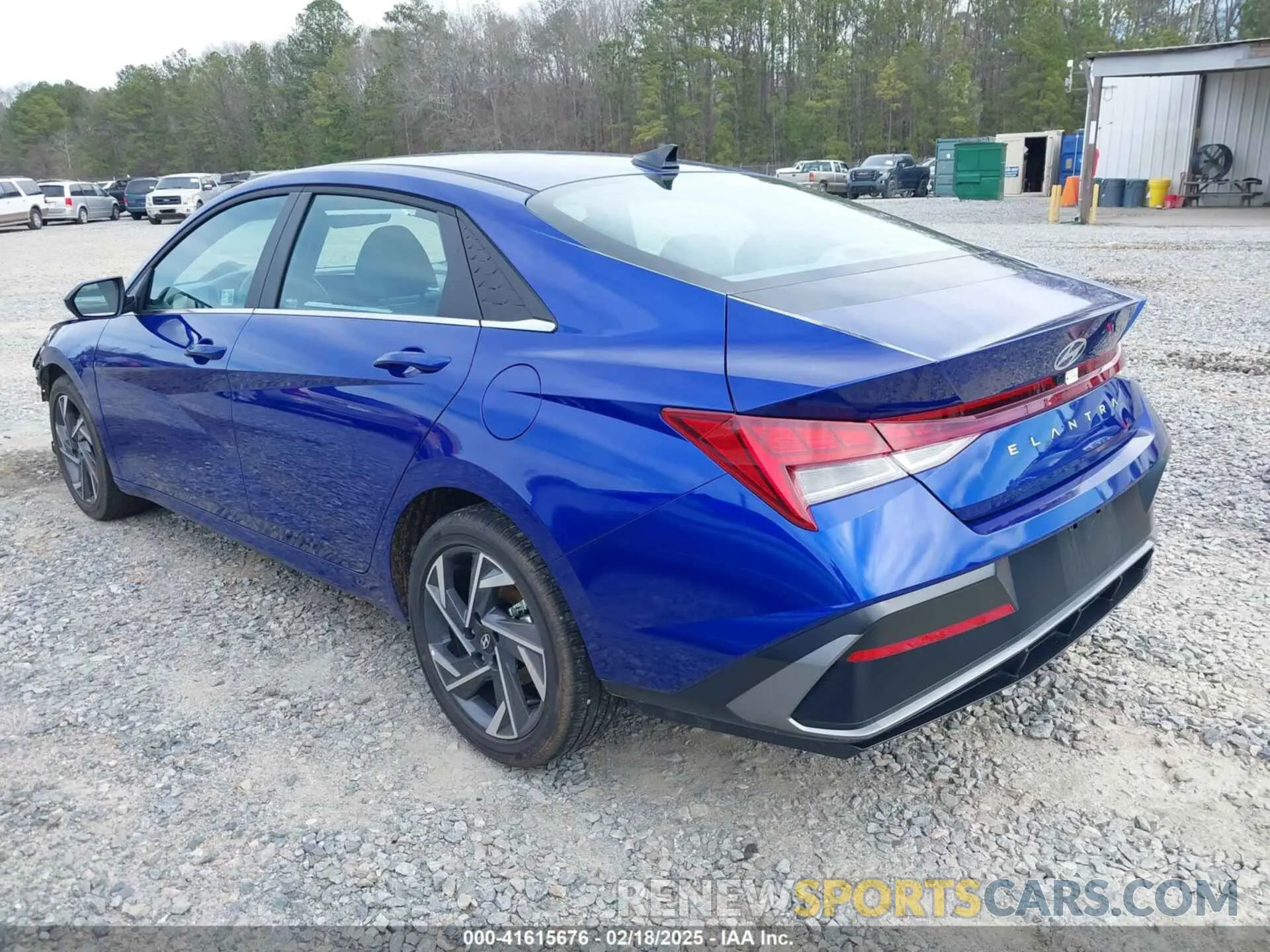 3 fotografías del automóvil dañado KMHLS4DG0SU921096 HYUNDAI ELANTRA 2025