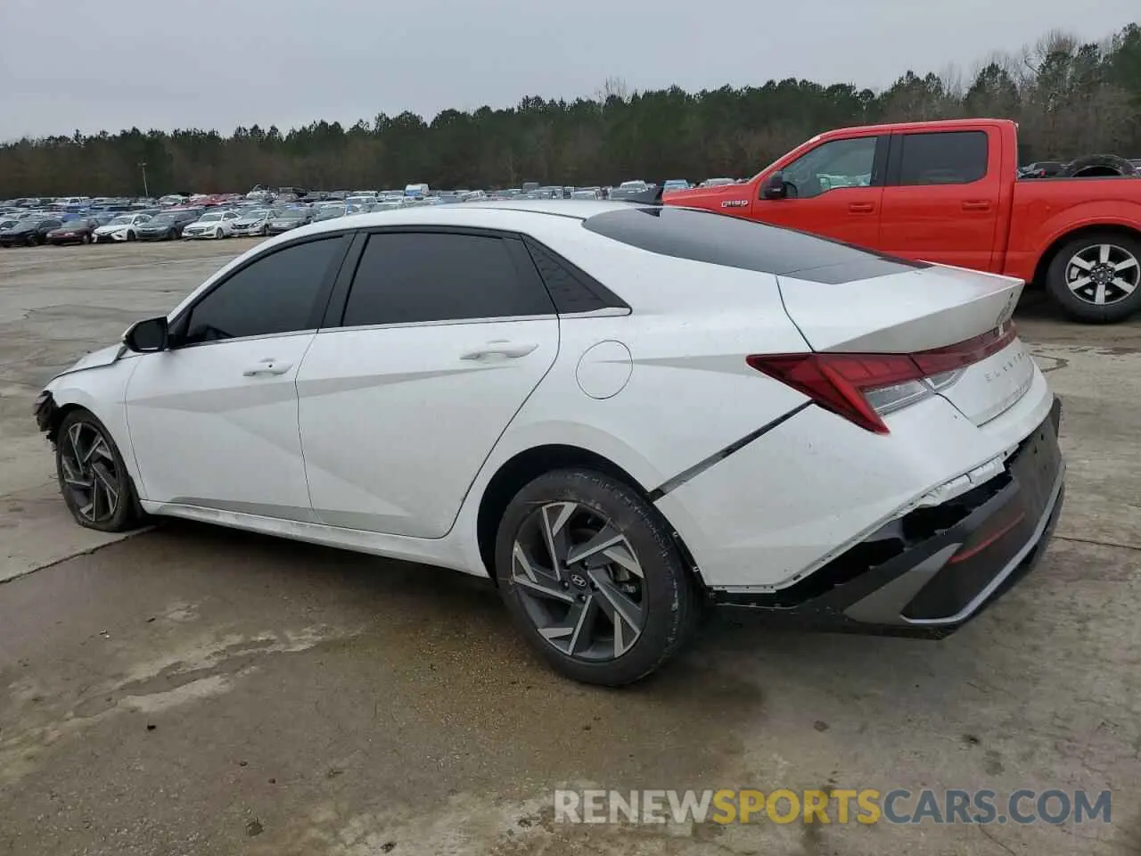 2 fotografías del automóvil dañado KMHLS4DG2SU858311 HYUNDAI ELANTRA 2025