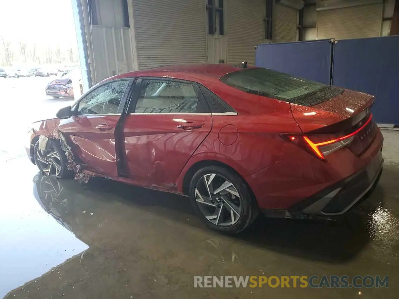 2 fotografías del automóvil dañado KMHLS4DG2SU892992 HYUNDAI ELANTRA 2025