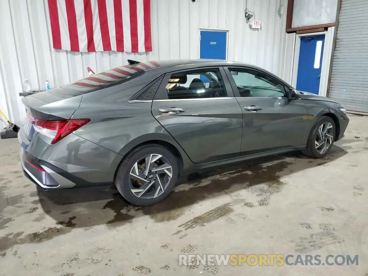 3 fotografías del automóvil dañado KMHLS4DG2SU908236 HYUNDAI ELANTRA 2025