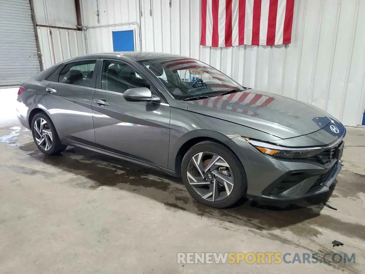 4 fotografías del automóvil dañado KMHLS4DG2SU908236 HYUNDAI ELANTRA 2025