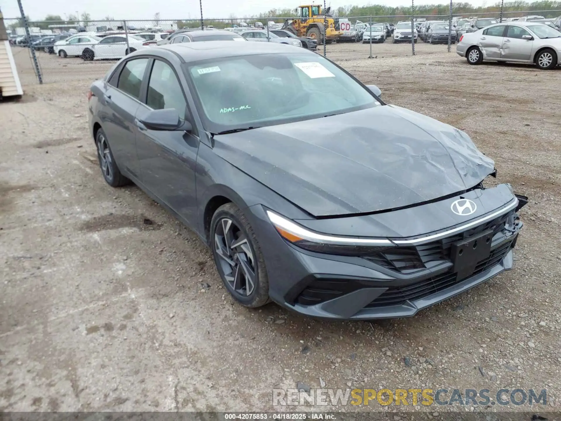 1 fotografías del automóvil dañado KMHLS4DG3SU900310 HYUNDAI ELANTRA 2025