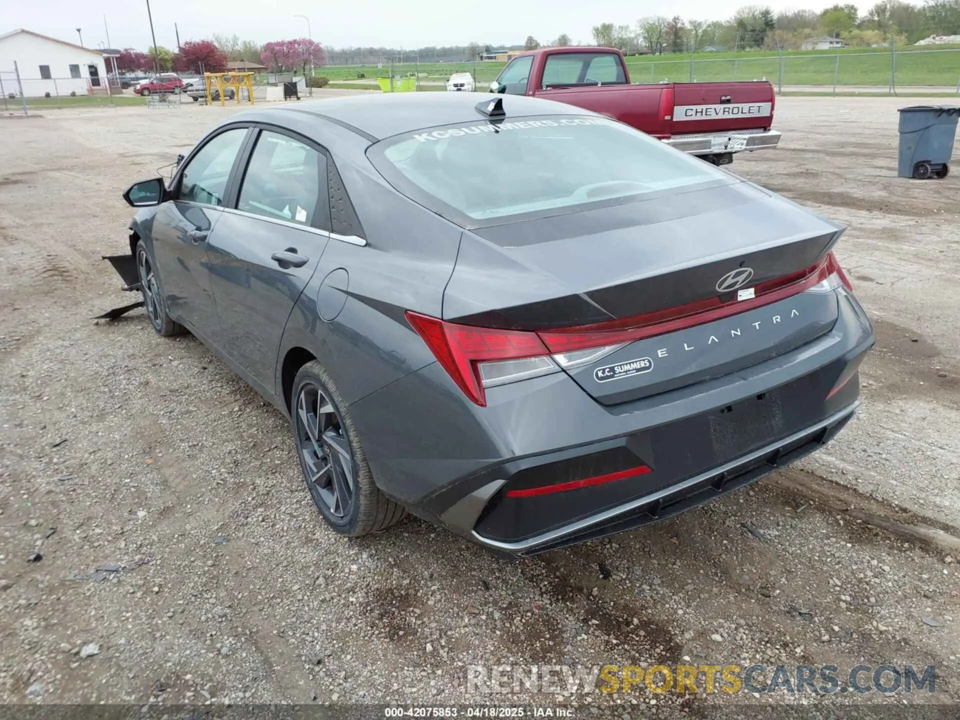 3 fotografías del automóvil dañado KMHLS4DG3SU900310 HYUNDAI ELANTRA 2025