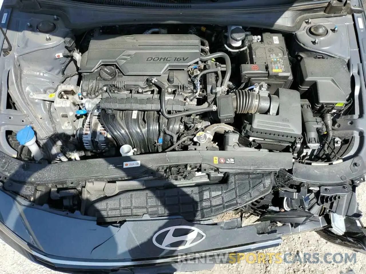 11 fotografías del automóvil dañado KMHLS4DG3SU905006 HYUNDAI ELANTRA 2025