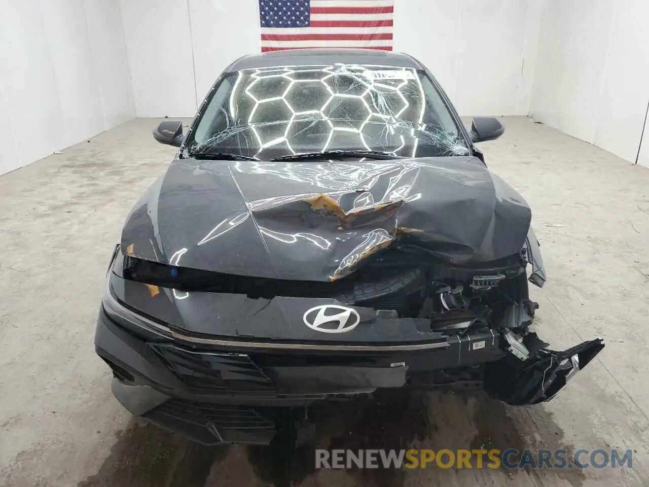 5 fotografías del automóvil dañado KMHLS4DG3SU905006 HYUNDAI ELANTRA 2025