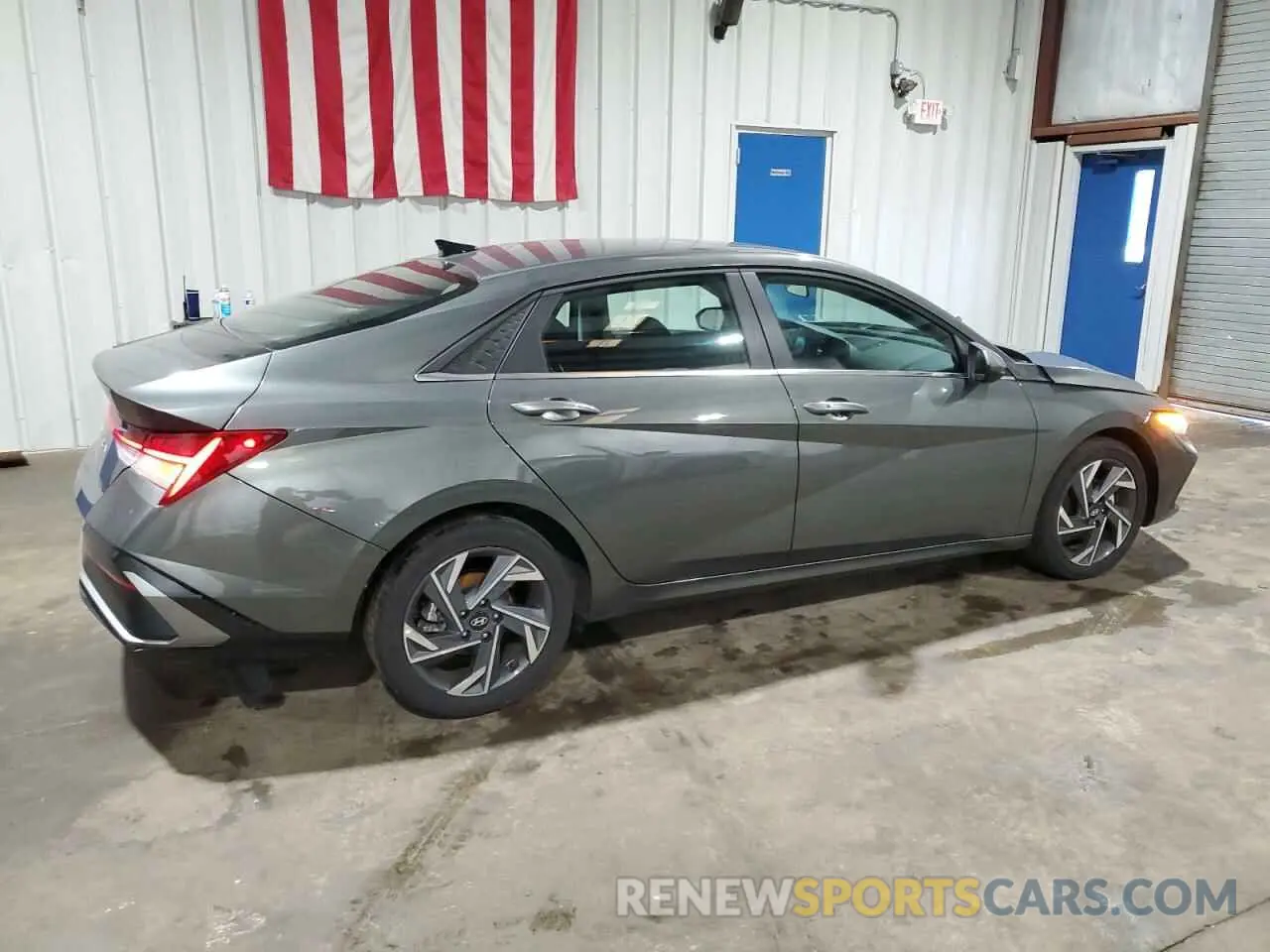 3 fotografías del automóvil dañado KMHLS4DG4SU908240 HYUNDAI ELANTRA 2025