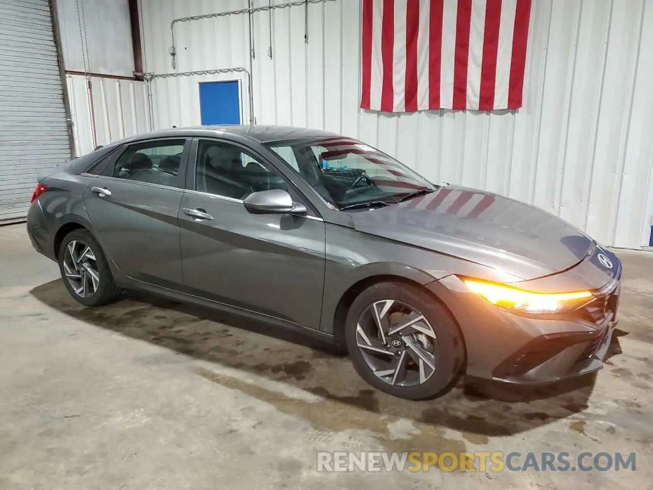 4 fotografías del automóvil dañado KMHLS4DG4SU908240 HYUNDAI ELANTRA 2025