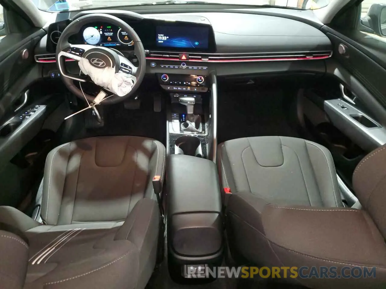 8 fotografías del automóvil dañado KMHLS4DG4SU908240 HYUNDAI ELANTRA 2025