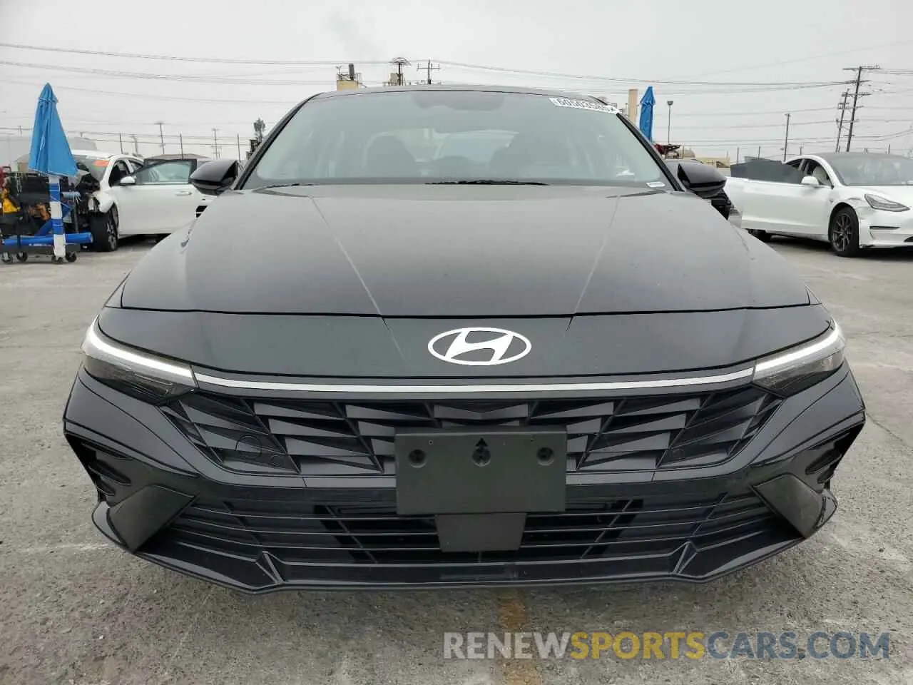 5 fotografías del automóvil dañado KMHLS4DG6SU853757 HYUNDAI ELANTRA 2025