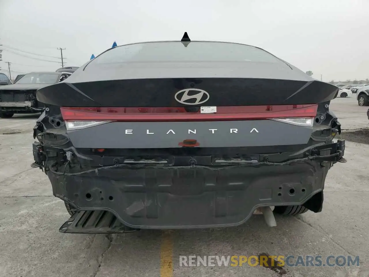 6 fotografías del automóvil dañado KMHLS4DG6SU853757 HYUNDAI ELANTRA 2025