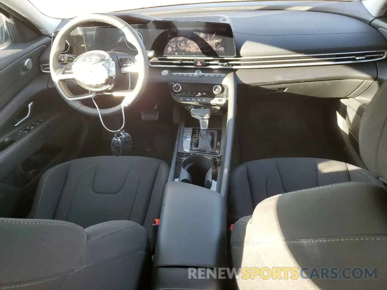 8 fotografías del automóvil dañado KMHLS4DG6SU871580 HYUNDAI ELANTRA 2025
