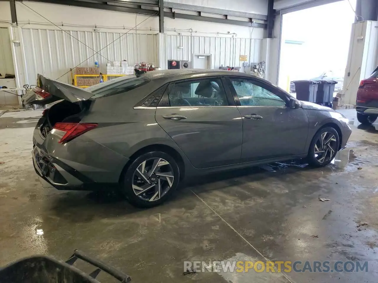 3 fotografías del automóvil dañado KMHLS4DG6SU897550 HYUNDAI ELANTRA 2025